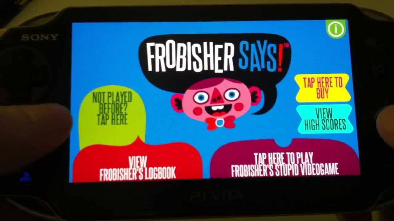 frobisher says ps vita