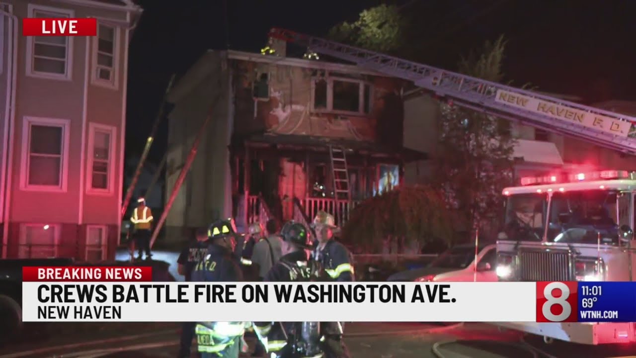 New Have firefighters extinguish blaze on Washington Avenue