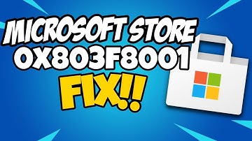 How To Fix Microsoft Store Error Code 0x803F8001 Check your Account Game is Currently Not Available