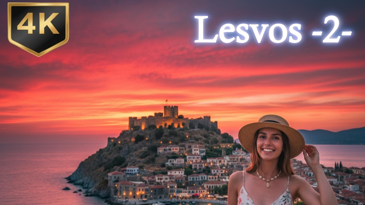 🇬🇷Lesvos: Unveiling Greece's Hidden Gem (4K)