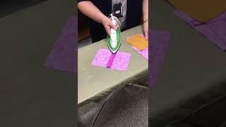 Pressing seam samples