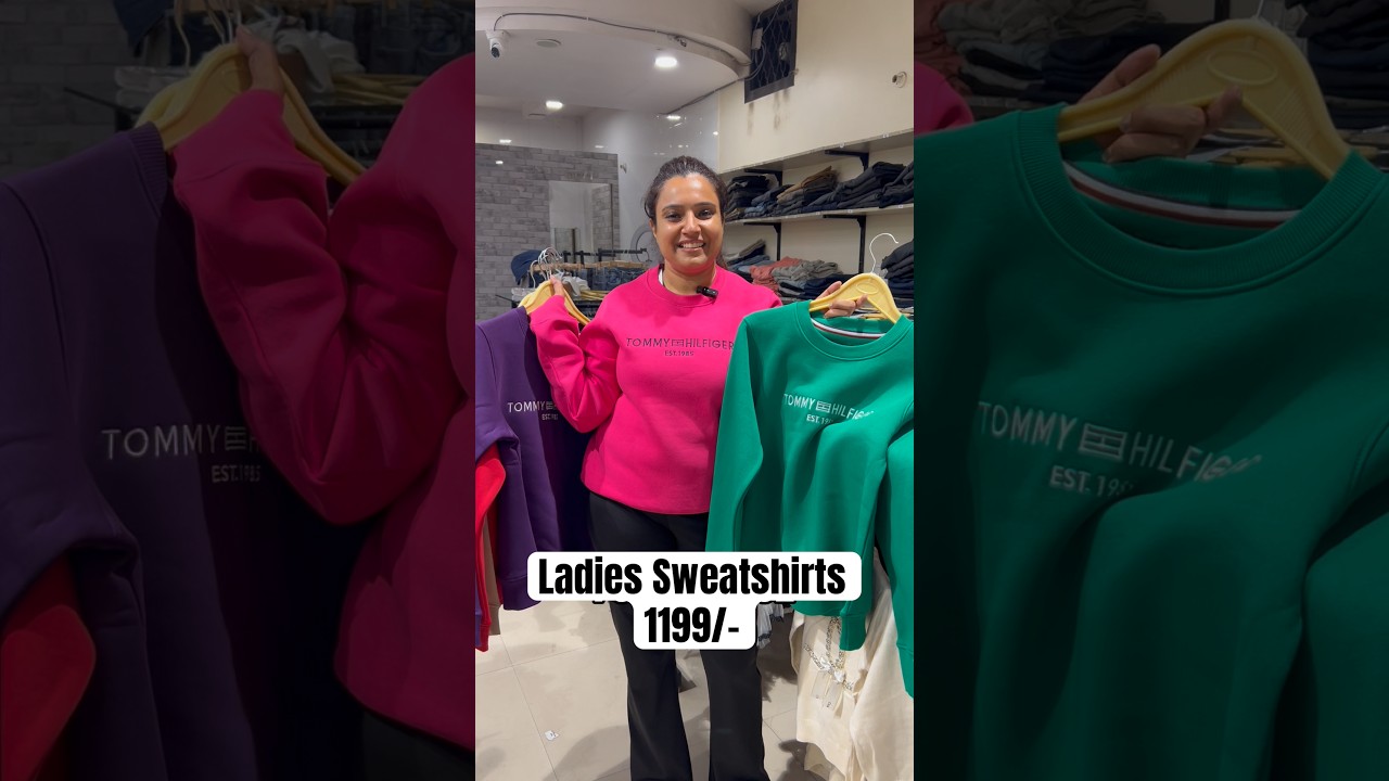 Ladies Sweatshirts @1199/- | 