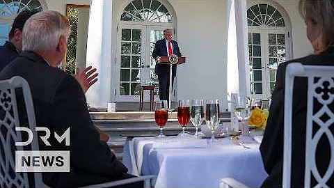 FULL EVENT: Trump Hosts Senate Republicans for Rose Garden Club Lunch Amid Shutdown | AC1G
