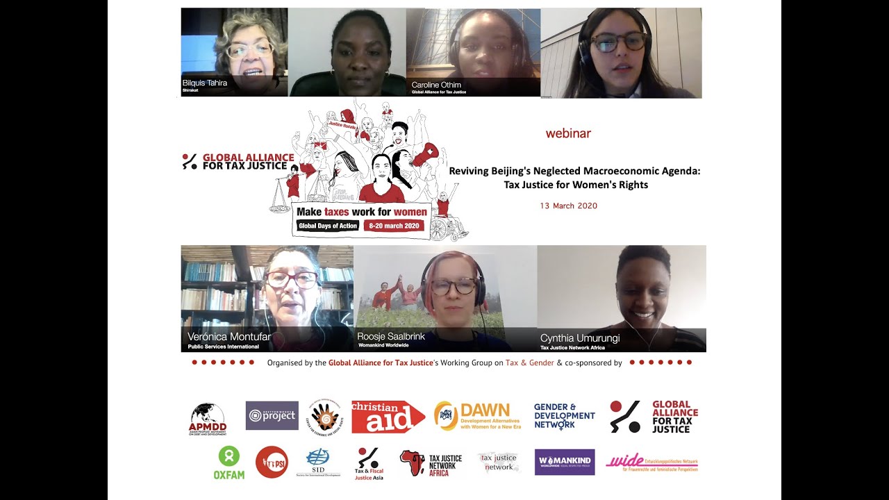 WEBINAR - Reviving Beijing's Neglected Macroeconomic Agenda: Tax Justice for Women's Rights