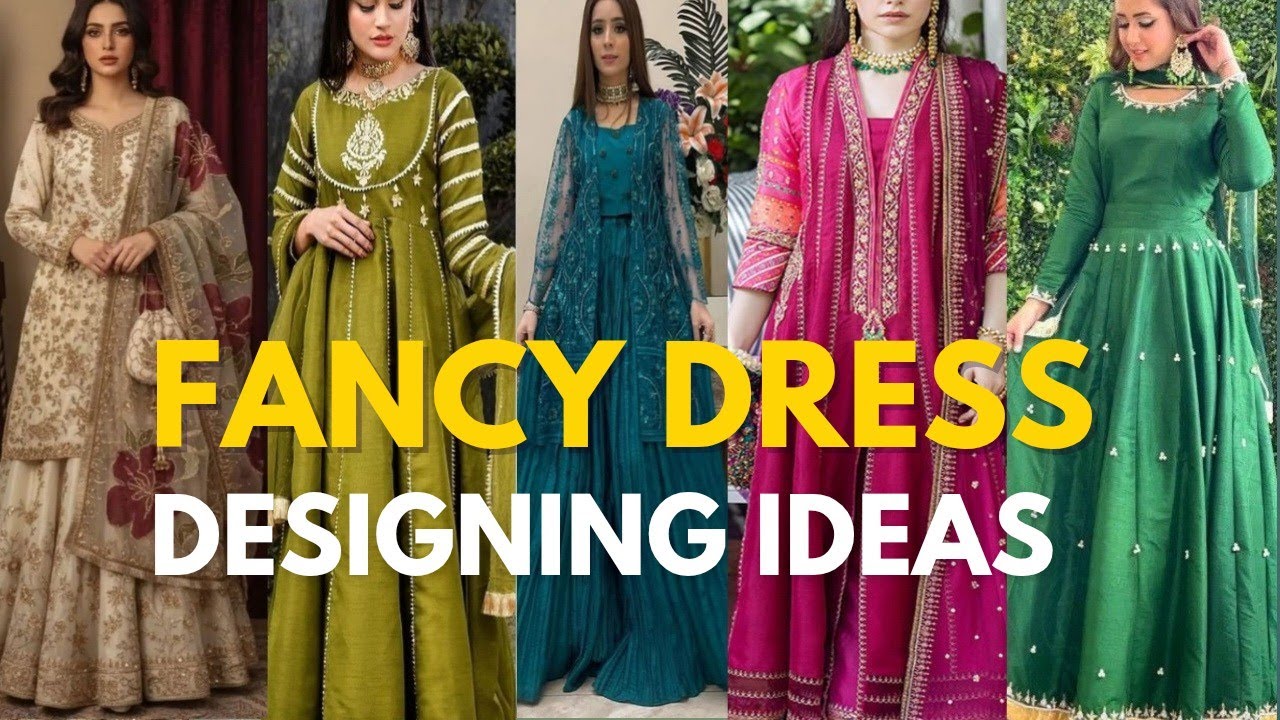 fancy dress design for women Velvet dress design ideas | Black velvet dress designs | Trendy dress  designs | Latest dress design ideas | Winter wear | Fancy dress design