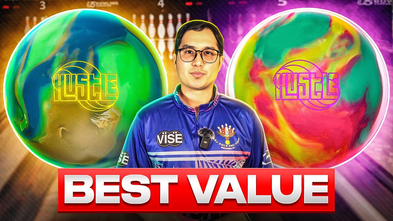 Лучшие шары для боулинга для начинающих (Hustle Glow и Earth)