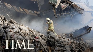 Fire Causes Famous Tehran Highrise To Collapse, Killing 30 Firefighters | TIME