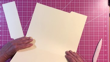 Vintage Botanical File Folder Album Tutorial Part 4A