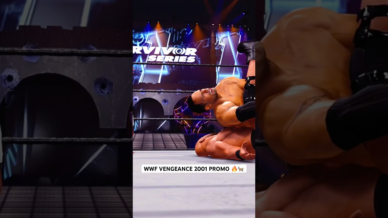 WWF Vengeance 2001 promo 🔥🐐 