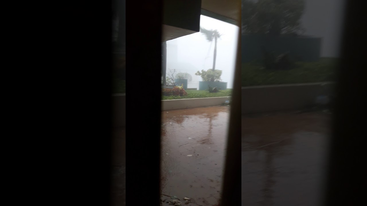 HURRICANE MARIA in puerto rico (RAW FOOTAGE)