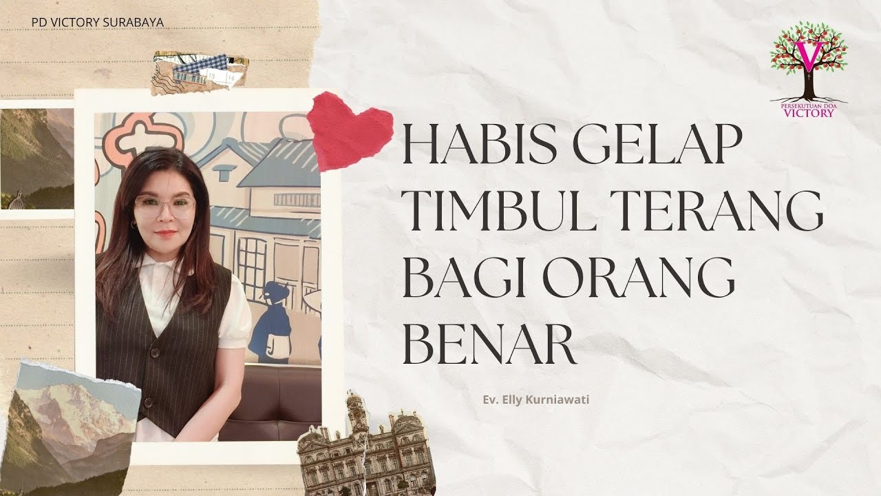 HABIS GELAP TIMBUL TERANG BAGI ORANG BENAR | IG LIVE | Ev. Elly Kurniawati | 21042025