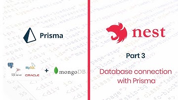 NestJS CRUD Tutorial 2025 (Part 3) - Database connection with Prisma : models | MySQL / PostgreSQL
