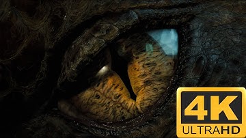 The Beast Awakens | The Hobbit - An Unexpected Journey 4K HDR