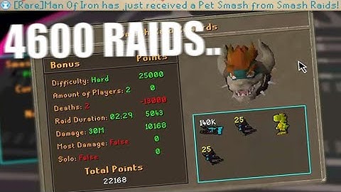 We FINALLY Completed Smash Raids!! #6 Ironman Azerite RSPS Part 2