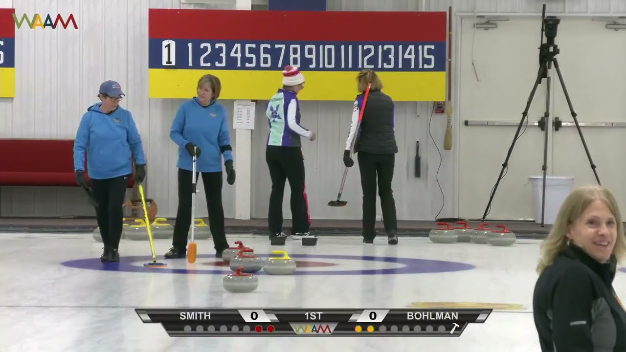 USA Curling Club Nationals Draw 10 Women Smith vs Bohlman YouTube