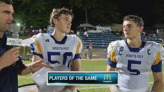 Game Night Live: Augusta Prep vs. Westminster - Players of the Game