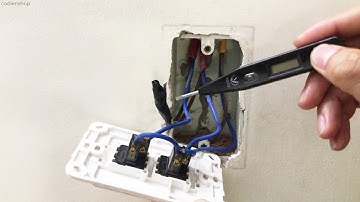 Cách xác định các dây nóng lạnh lửa nguội âm tường đơn giản