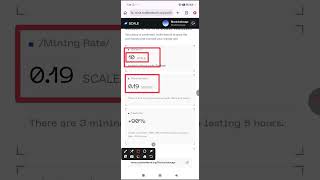 Start mining Scale network - how to mine 