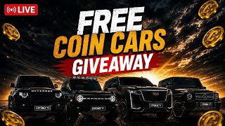 FREE COIN CARS GIVEAWAY FOR SUBSCRIBERS CAR PARKING MULTIPLAYER LIVE |Cryonix YT|
