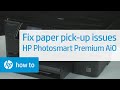 Fixing Paper Pick-Up Issues | HP Photosmart Premium All-in-One Printer (C309g) | HP