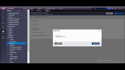 Pega: Creating Binary file: technical category