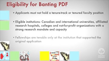 NSERC postdoctoral programs summary - Chapter 3