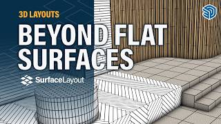 SurfaceLayout for SketchUp — 3D Tiles, Flooring, Cladding & Facade Layouts
