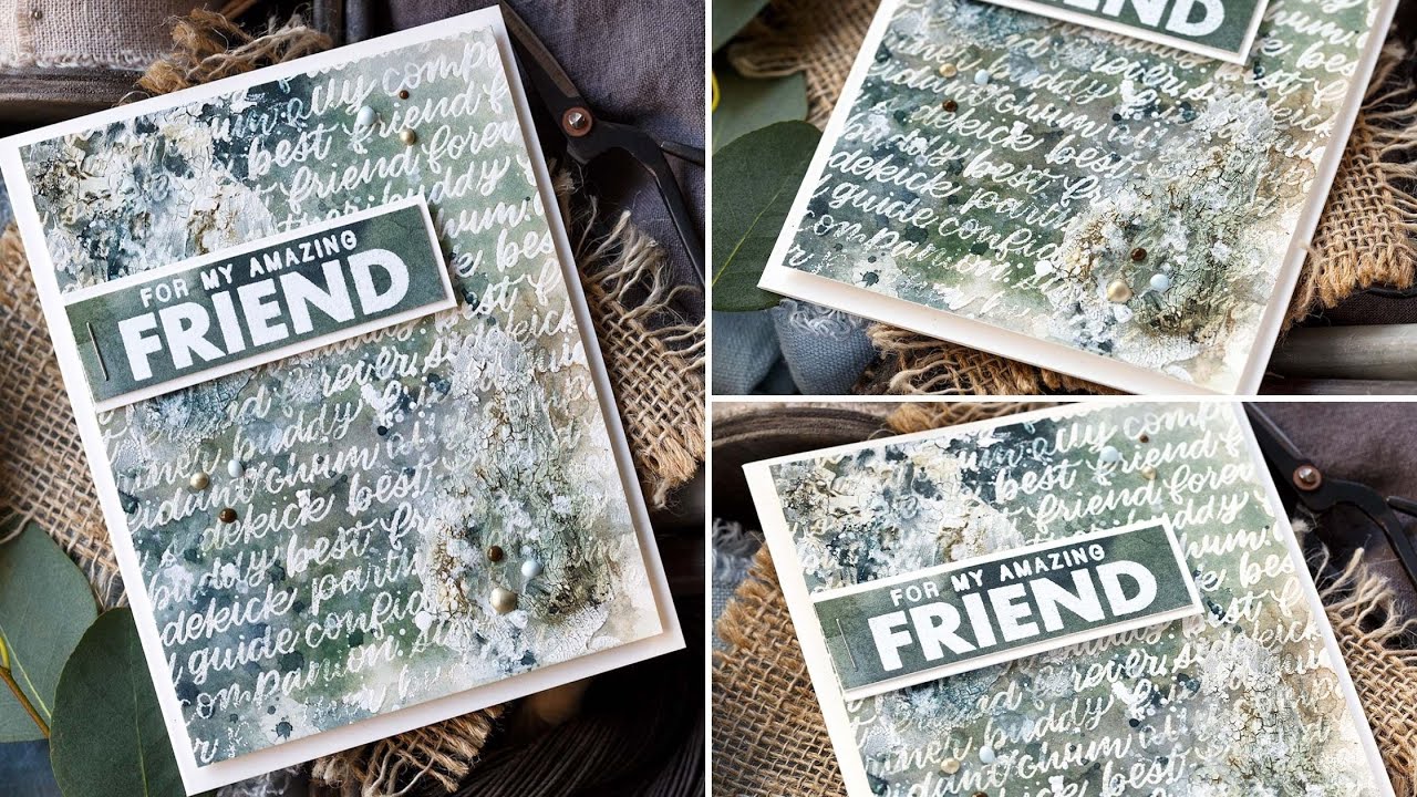 Doodling with Debby: Simple Heat Embossing For An Easy Masculine Mixed ...