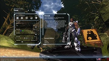 Character Creation Preview Firefall Public Beta Weekend January 2013 [1080p HD]