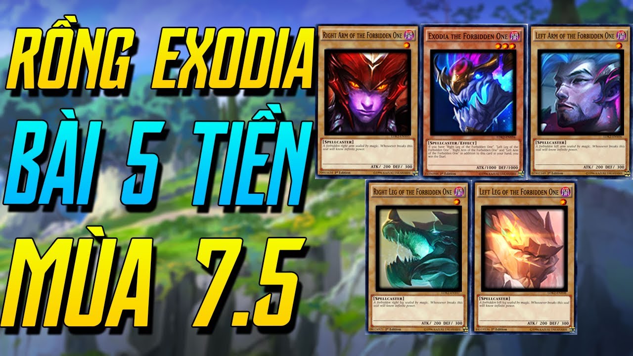 (ĐTCL) TOP 1 LÀ DỄ VỚI ĐỘI HÌNH MẠNH NHẤT VỀ CUỐI TRẬN – RỒNG EXODIA MÙA 7.5!