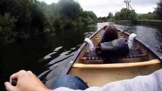 Canoeing on the river Lea