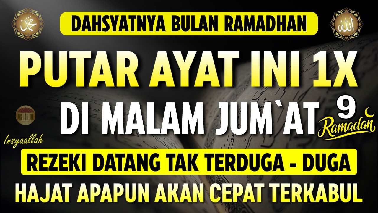 Bacaan Dahsyat! Satu Kali Putar Bisa Datangkan Kekayaan