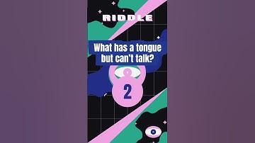 What Has a Tongue but Can’t Talk? 🤔 | Clever Riddle Challenge #quiz #brainteasers #mindteaser