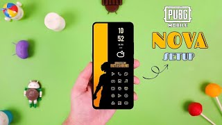 PUBG Battleground Nova Setup 2023 😍 | Nova Launcher Homescreen Setup | In Hindi