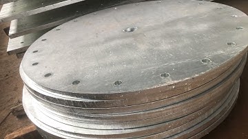 Gia Công Thép Tấm Cắt Mặt Bích Tròn Đột Lỗ Theo Yêu Cầu Bản Vẽ Giá Rẻ Tại TpHcm