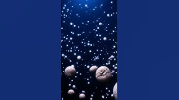 Travel Through Meteors In Deep Outer Space