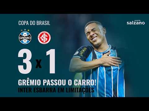 LIVE FROM THE ARENA: GRÊMIO 3 x 1 INTER | THE BEST TEAM QUALIFIED! | WEVERTON AND CARLOS VINICIUS...