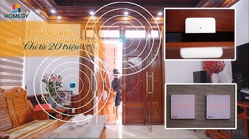 CHỈ TỪ 20 TRIỆU - TRẢI NGHIỆM NHÀ THÔNG MINH HOMEGY