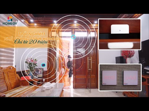 Video Chỉ từ 20 triệu - Trải nghiệm nhà thông minh Homegy - youtube