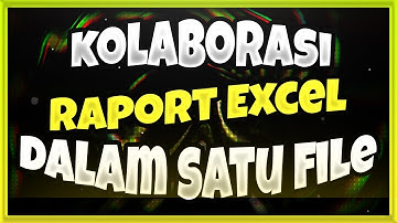 Kolaborasi Raport Excel di Google Sheet