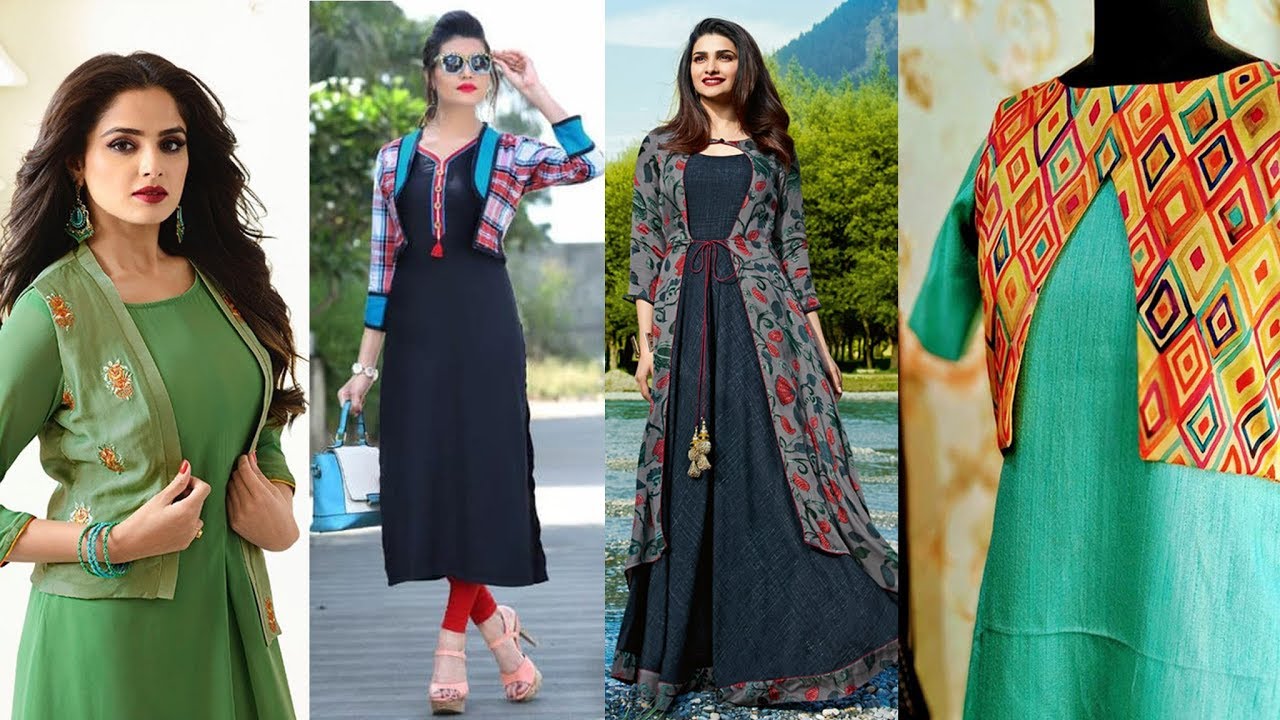 Latest Navratri Designer kurti with jacket Designs for Girls / Women ...