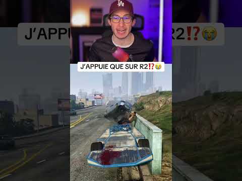J'APPUIE QUE SUR R2 ⁉️🤣  #gta #gta5 #gtav #gaming #gtaonline #shortsvideo #youtubeshorts