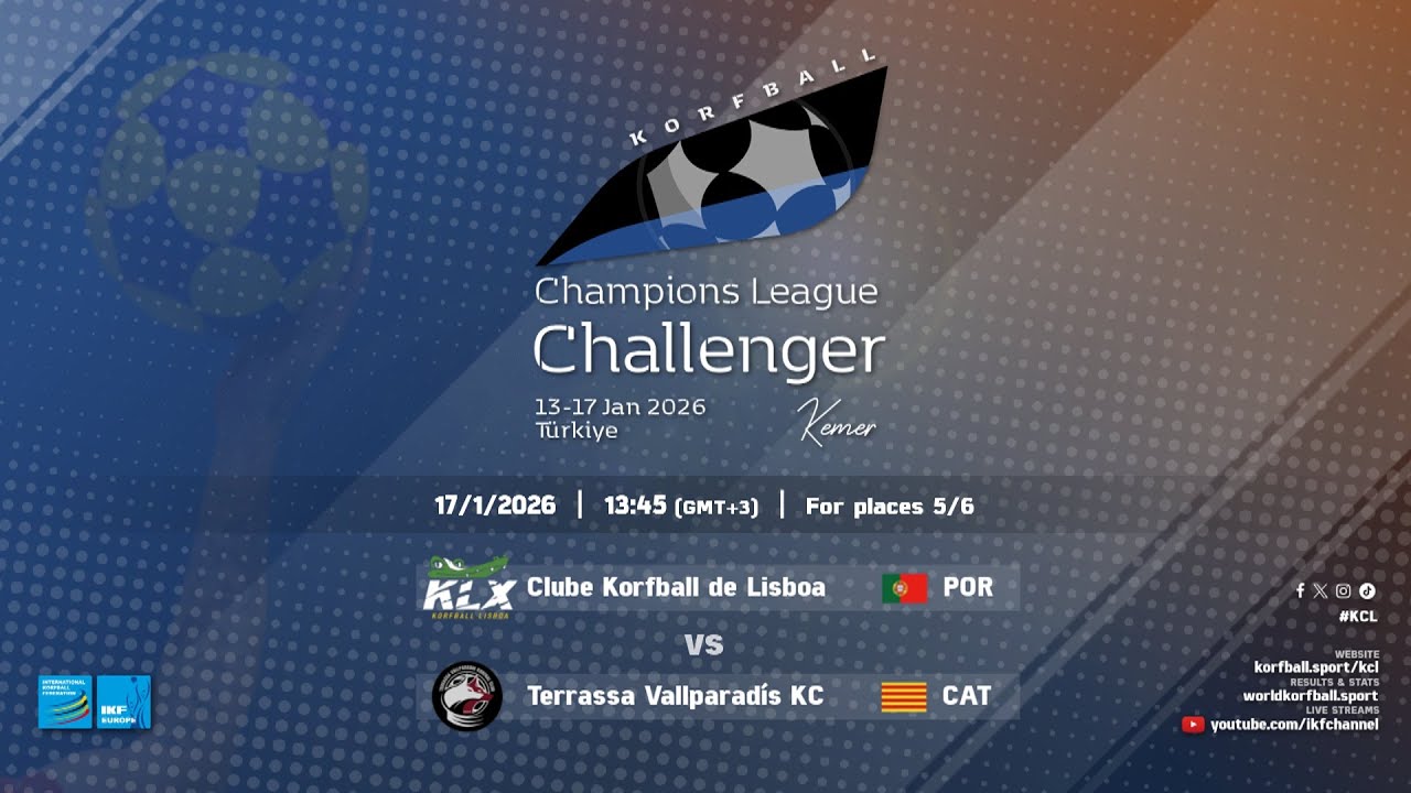 KLX Lisboa - Terrassa Vallparadís KC (For 5/6) | IKF KCL Challenger (2025-26)