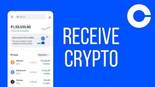 How To Receive Crypto To Coinbase