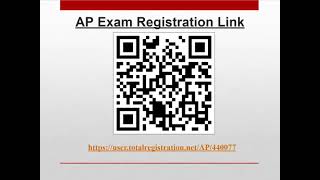 AHS AP Exam Registration Spring 2024