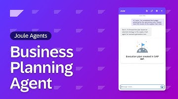 Joule Agents: SAP Business AI Planning Agents for Improved Decision-Making | Demo