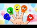 Colorfull Balloon Finger Family Song 🎈🖐️👪  + Finger Family Rhymes Collection | Kids Shows