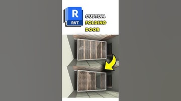 FOLDING DOOR IN REVIT #shorts