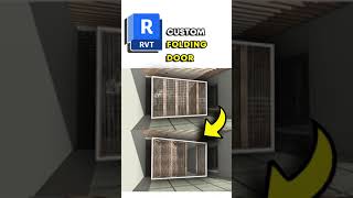 FOLDING DOOR IN REVIT #shorts