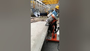 PB-80 Desktop automatic self-moving plate beveling milling machine from